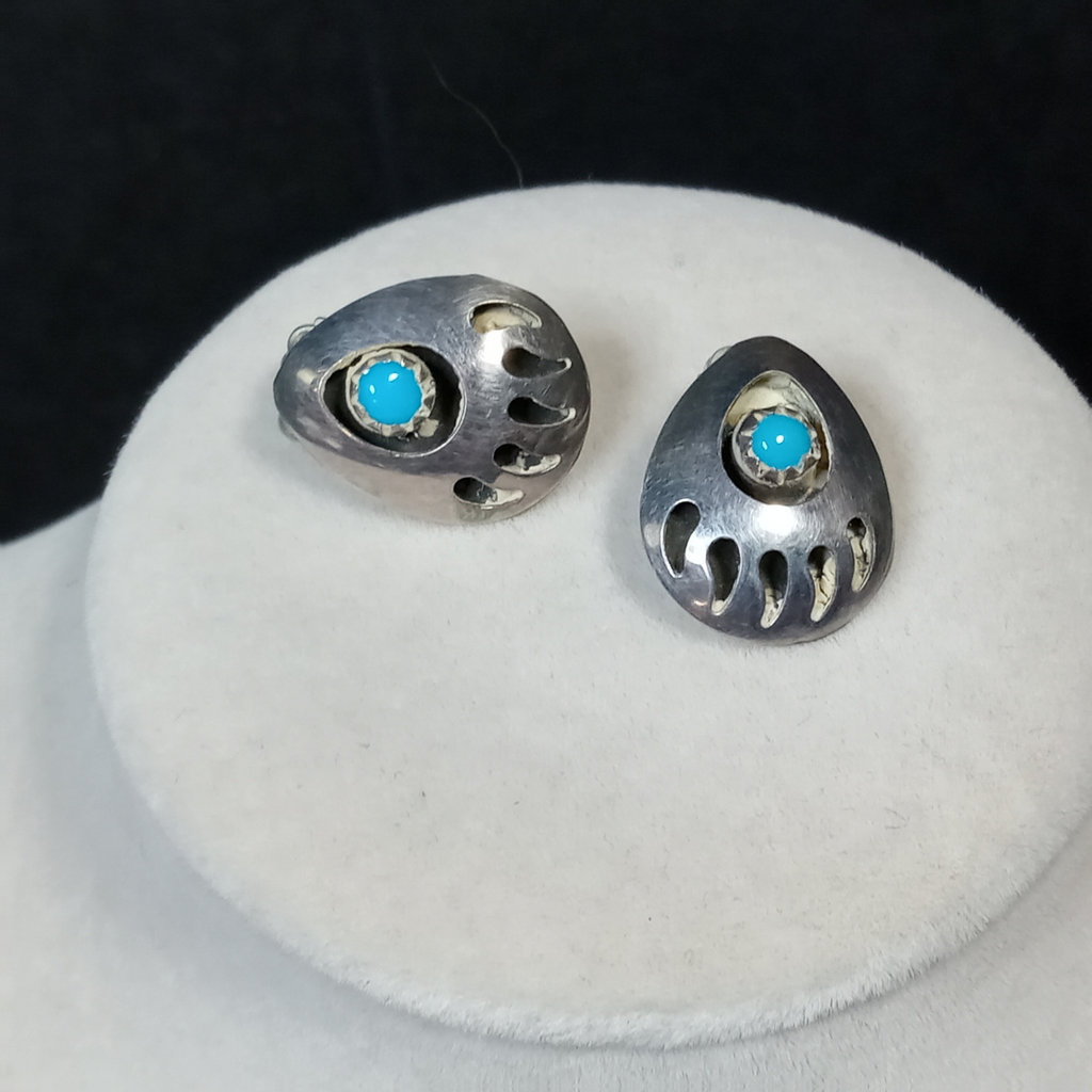 Kathleen Chavez Sterling/Turquoise Jewelry - 8.7dwt - image 3 of 7