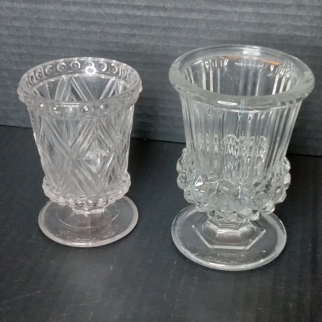 Antique EAPG: Heavy Crystal Spooners - image 2 of 5