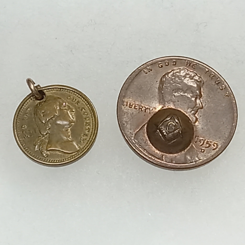 Antique Masonic Jewelry - 10K, 14K, Sterling - image 9 of 20