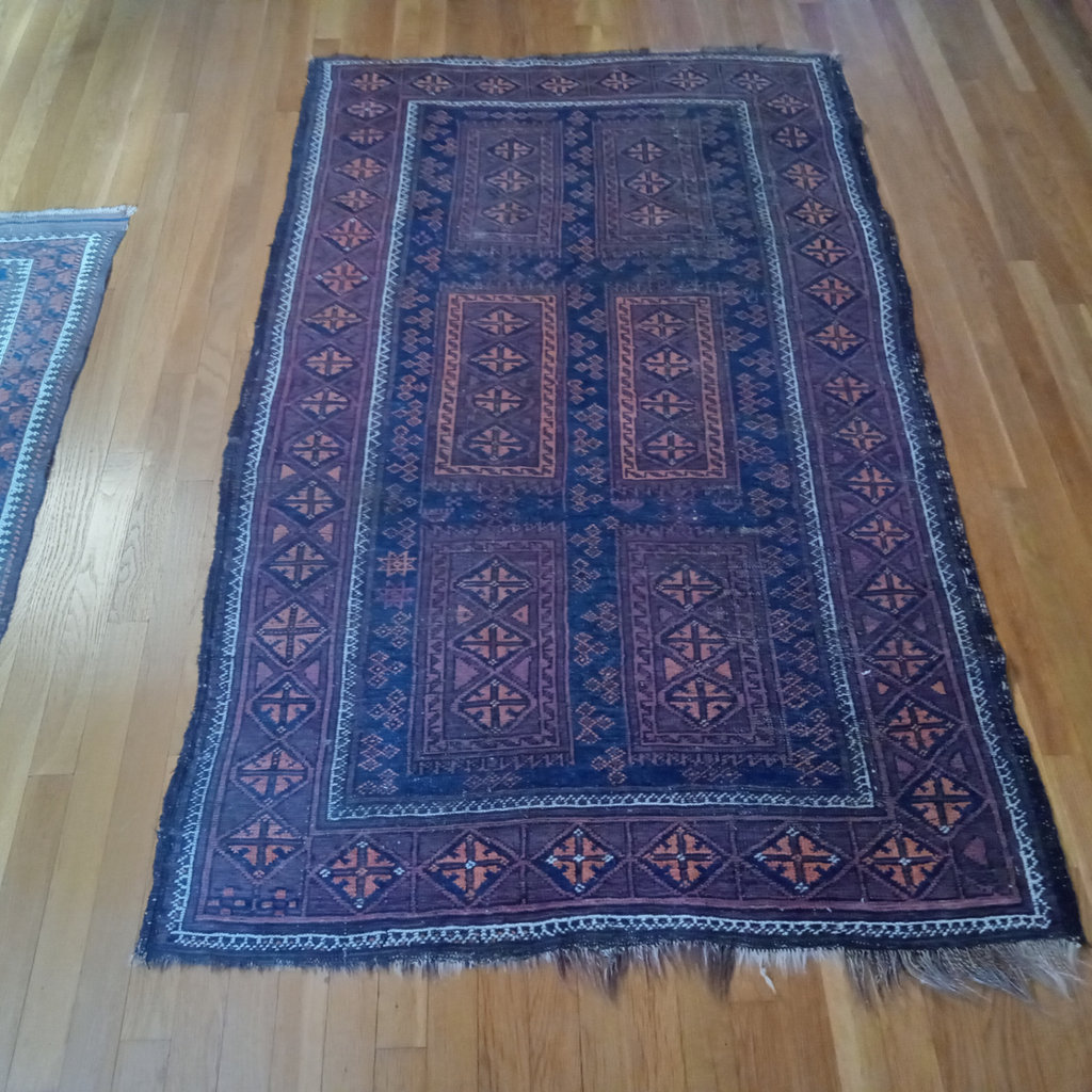 Antique Belouch Rug / Gregorian - image 1 of 10