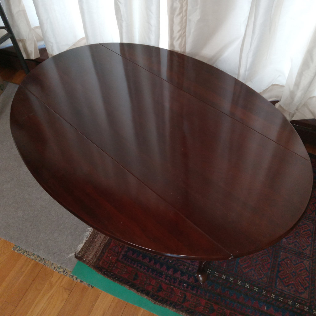 Mahogany Stain Coffee & Side Tables - image 8 of 17