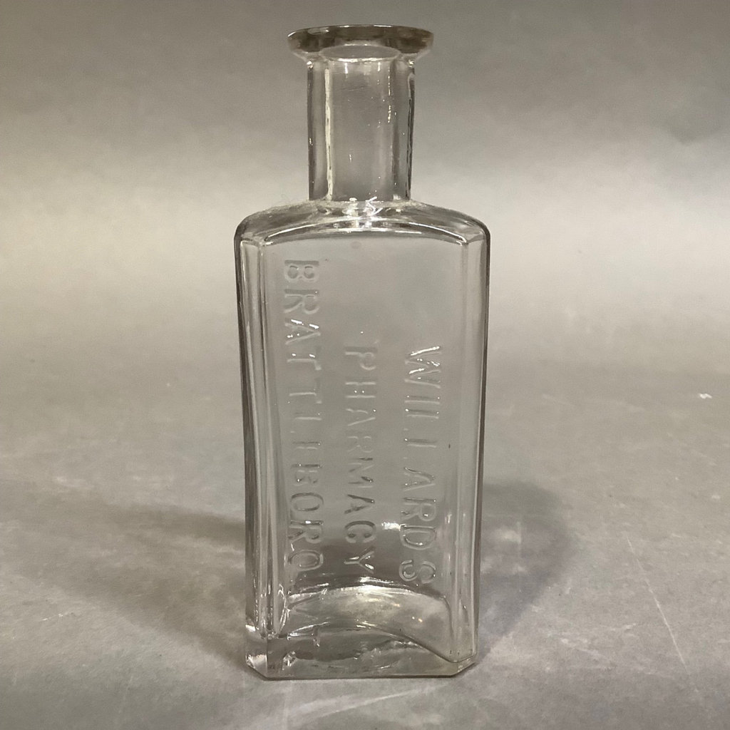 Antique Clear Glass Elixir & Ink Bottles - image 3 of 11
