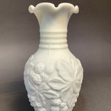 Antique Imperial Glass Satin Doeskin Vases - thumbnail 3 of 4