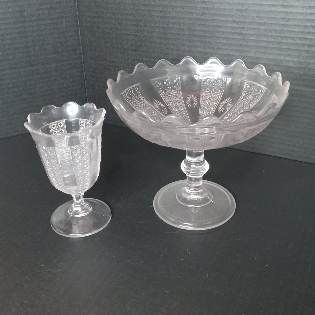Antique EAPG: Compote & Spooners - image 7 of 10