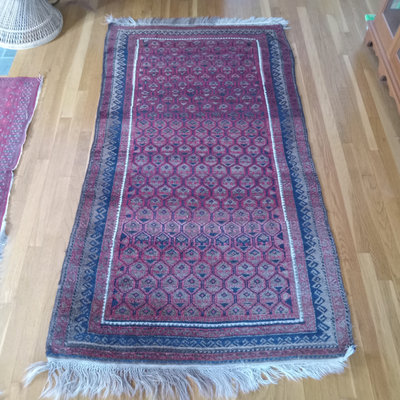 Antique Belouch Rug / Gregorian - Image 1 of 7
