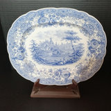 Antique Flow Blue Transferware - thumbnail 22 of 24
