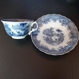 Antique Flow Blue Transferware - thumbnail 2 of 24