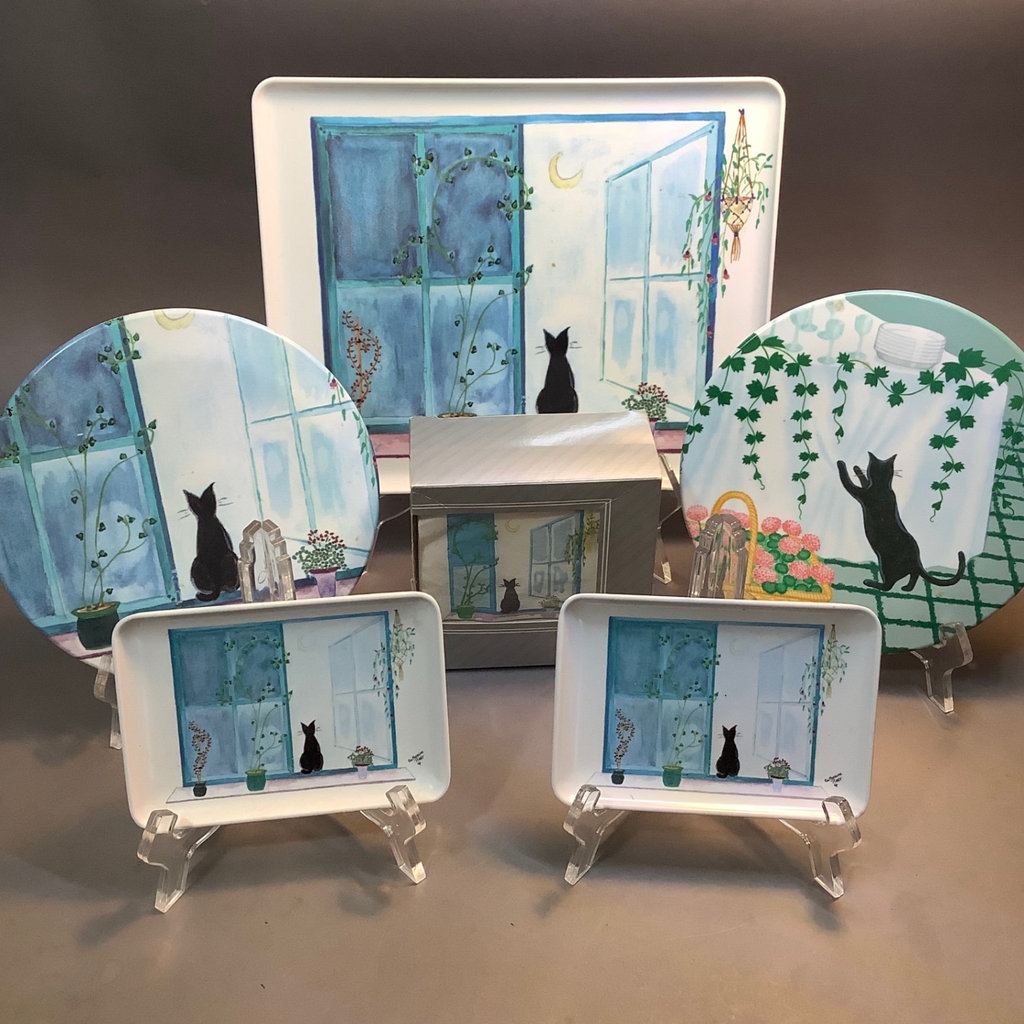 Catherine Piret Black Cat Decor - image 1 of 6
