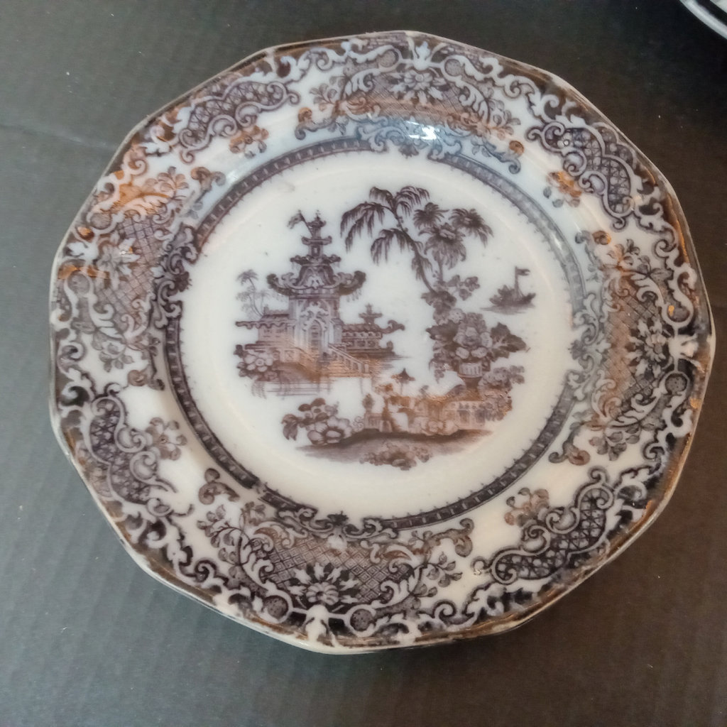 Antique Flow Black Pearl Stone Ware - image 4 of 25