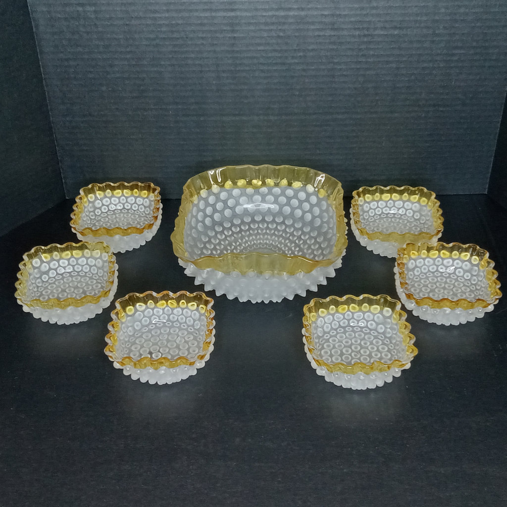 Antique EAPG: Hobbs Brockunier Berry Bowls - image 1 of 9