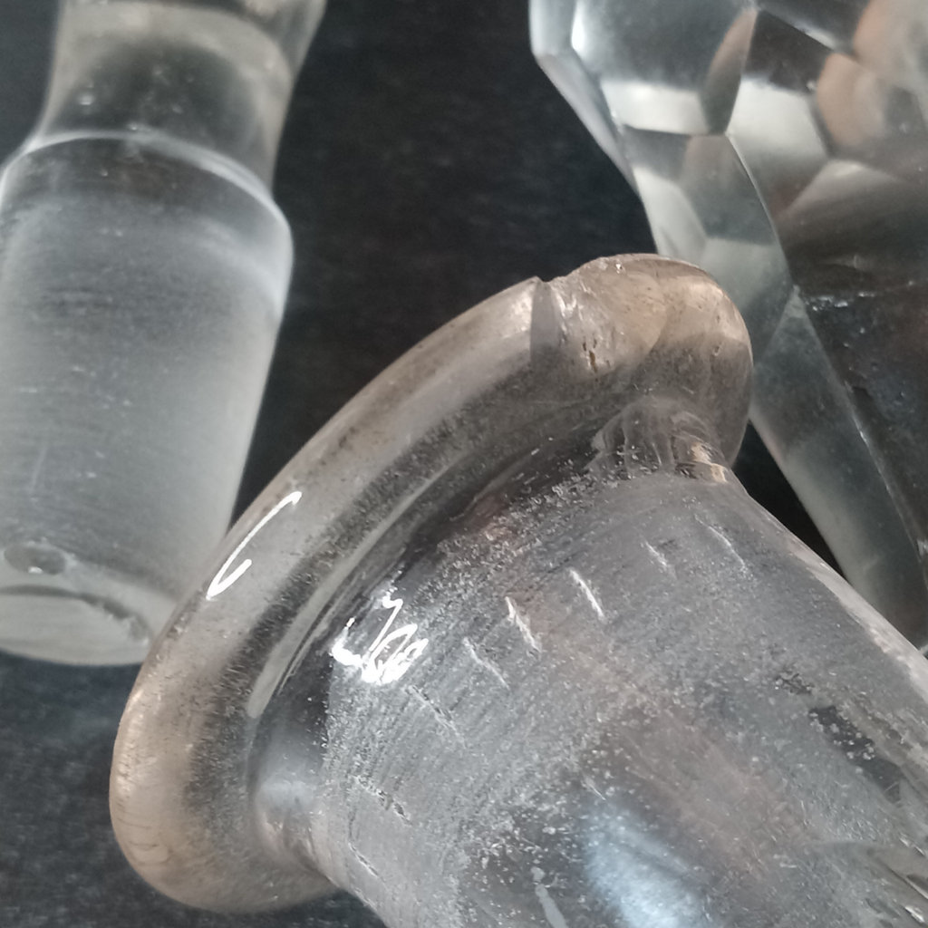 Antique Etched Glass - image 11 of 18
