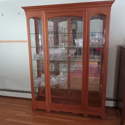 Lachance Double Wide Curio Cabinet No. 720 - Image 1 of 9
