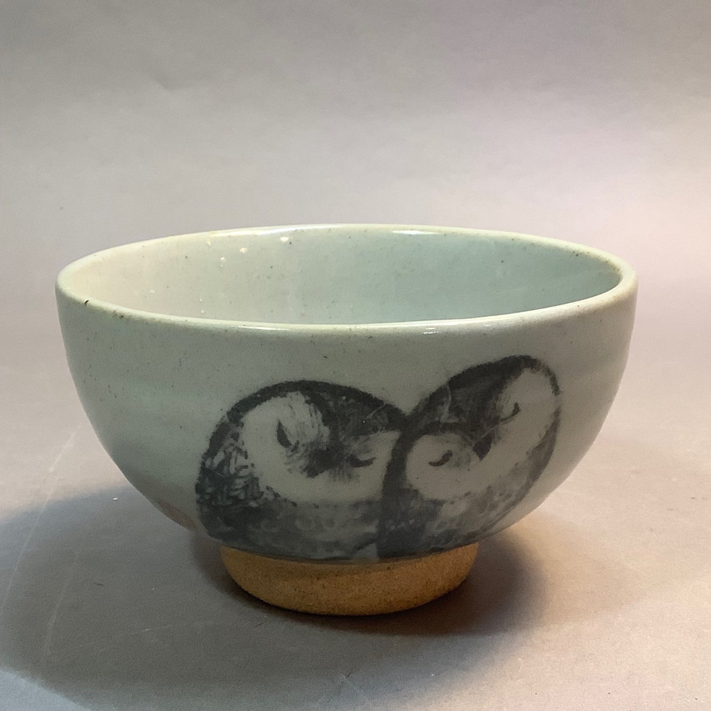 Wood and Ceramic Owl Decor - image 6 of 8