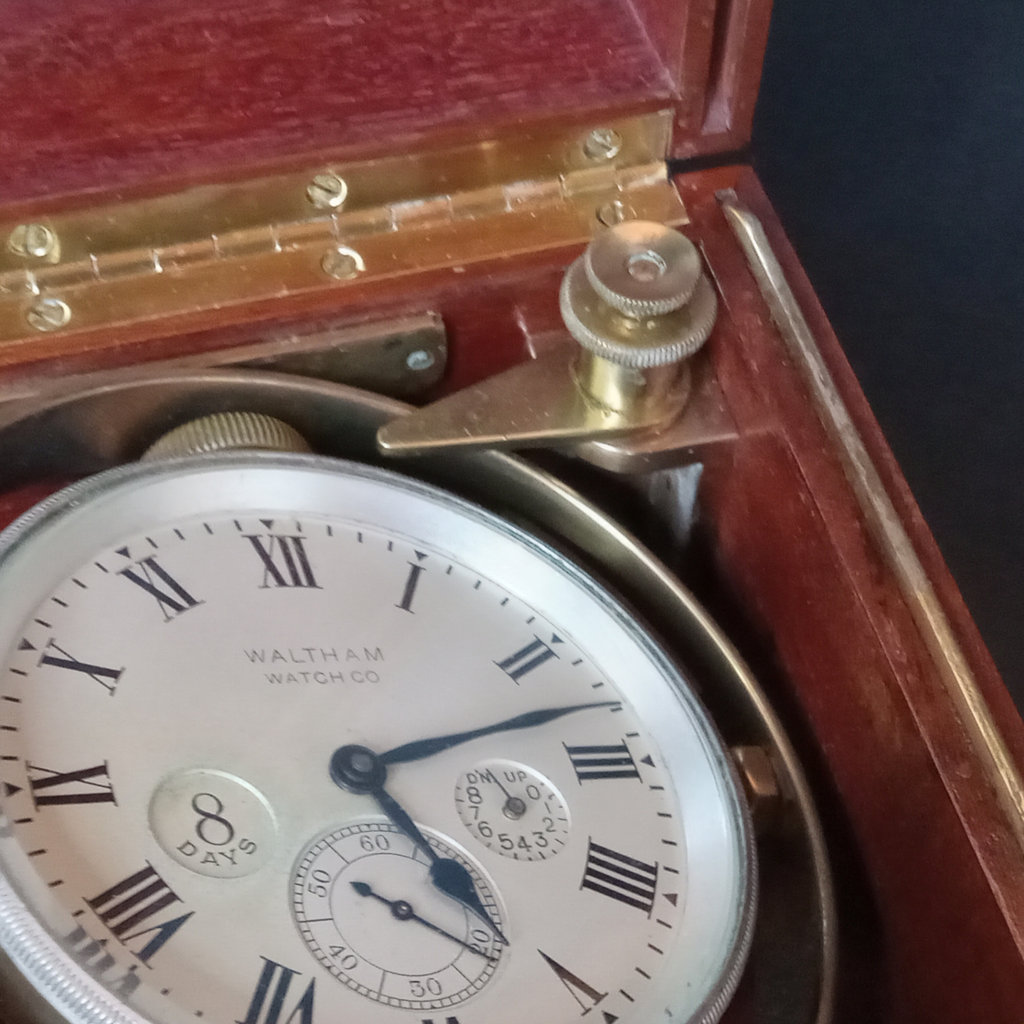 Antique Waltham U.S.S.B. Ships Watch - image 7 of 21