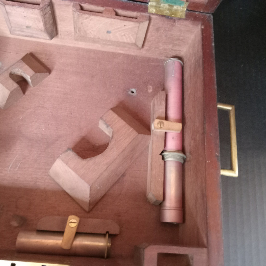 Antique Cased Sextant - image 13 of 24