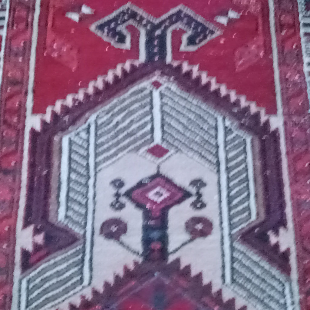 Vintage Serab Runner / Gregorian Rug - image 6 of 12