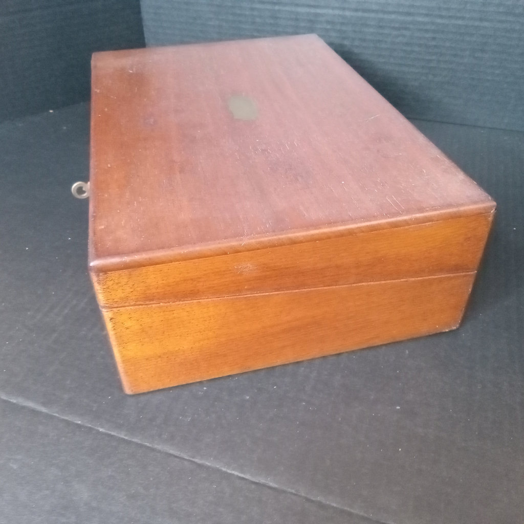 Antique Lap Desk & Ink Bottles - image 17 of 20