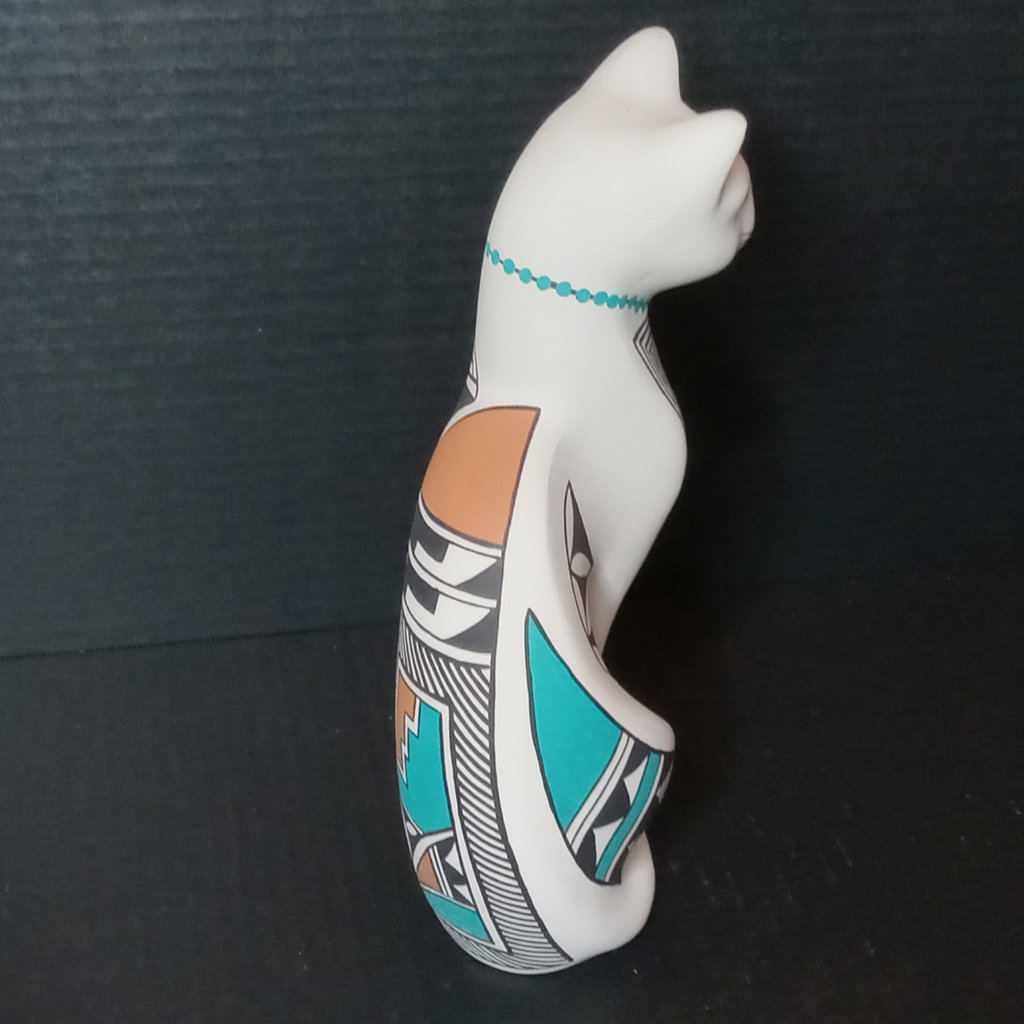 Acoma Pueblo Pottery / Sky City Cats - image 3 of 14