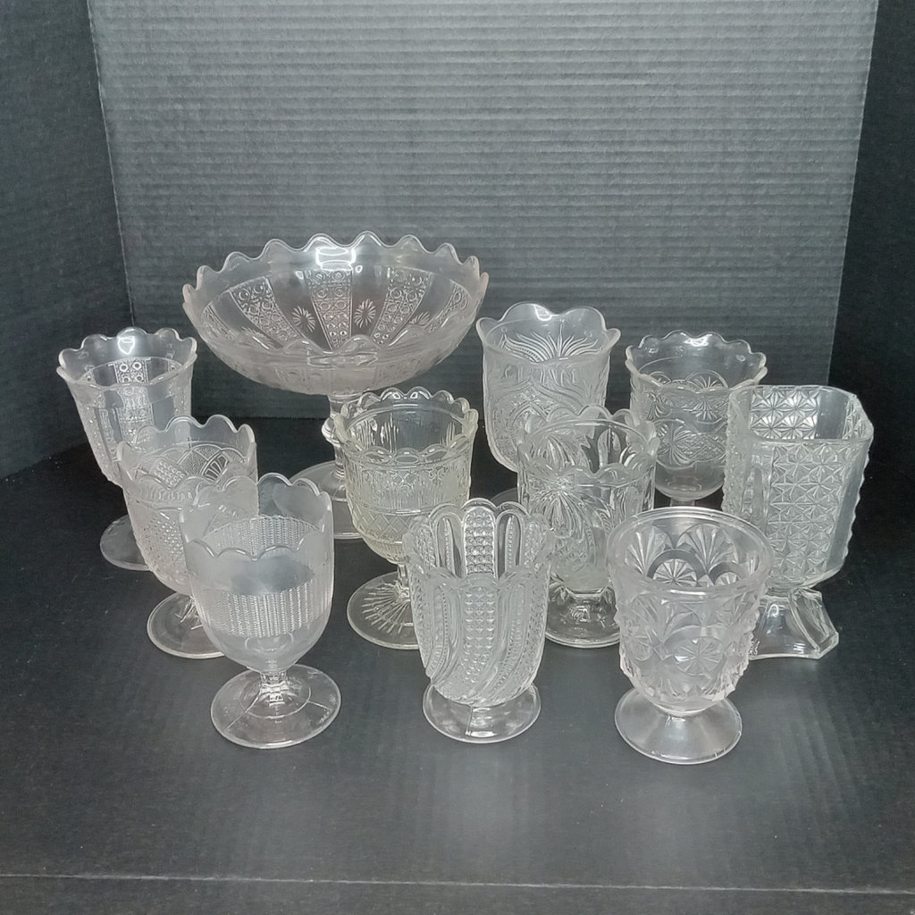 Antique EAPG: Compote & Spooners - image 1 of 10