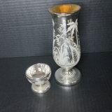Antique Milk and Mercury Glass Decor - thumbnail 11 of 15