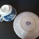 Antique Flow Blue Transferware - thumbnail 3 of 24