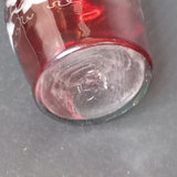 Antique Cranberry Glass Decanter Set - thumbnail 9 of 13
