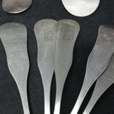 Antique Coin Silver Spoons - 597.7dwt - thumbnail 8 of 19