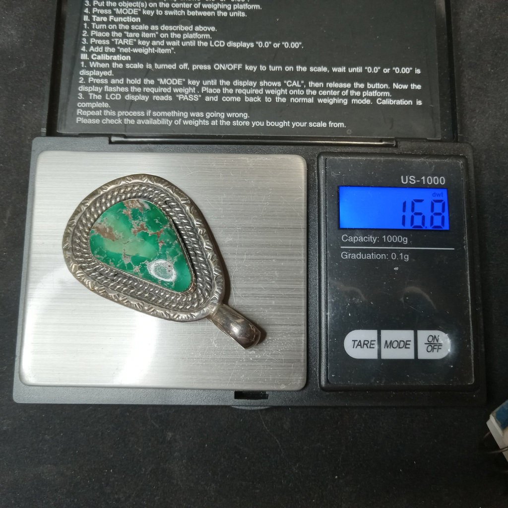 Albert Lee & More Turquoise/Sterling Jewelry - 66.2dwt - image 5 of 15