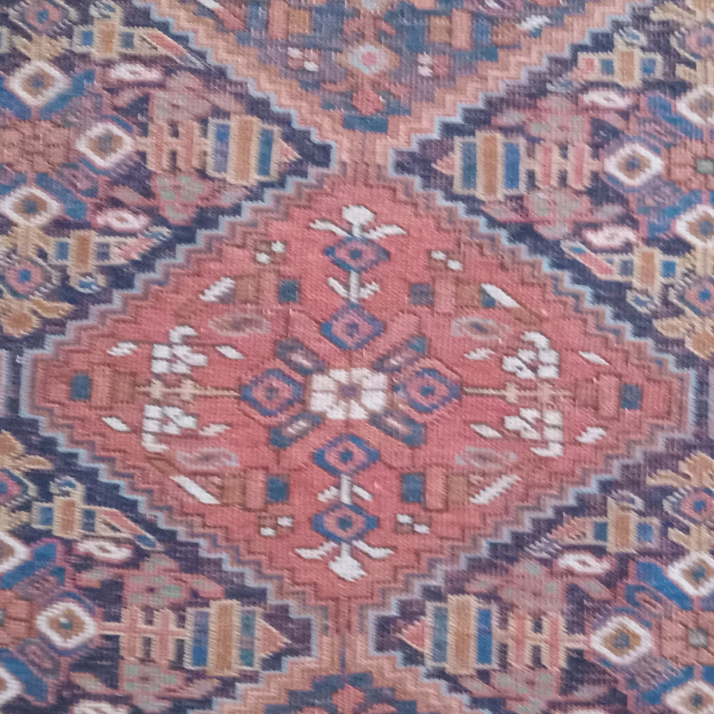 Vintage Shiraz Afshari Rug / Gregorian - image 7 of 9