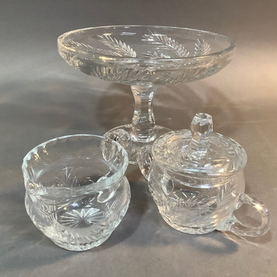Vintage Flint Glass - Image 1 of 6