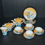 Antique Lusterware Tea Set - thumbnail 1 of 13