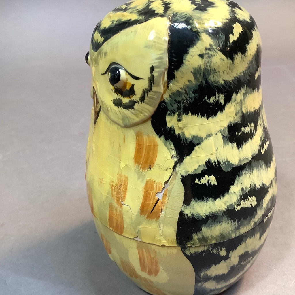 Vintage Owl Nesting Dolls - image 3 of 6
