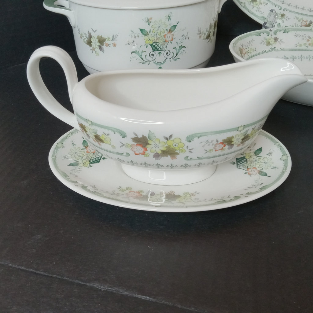 Royal Doulton China - Provencal Pattern - image 3 of 21
