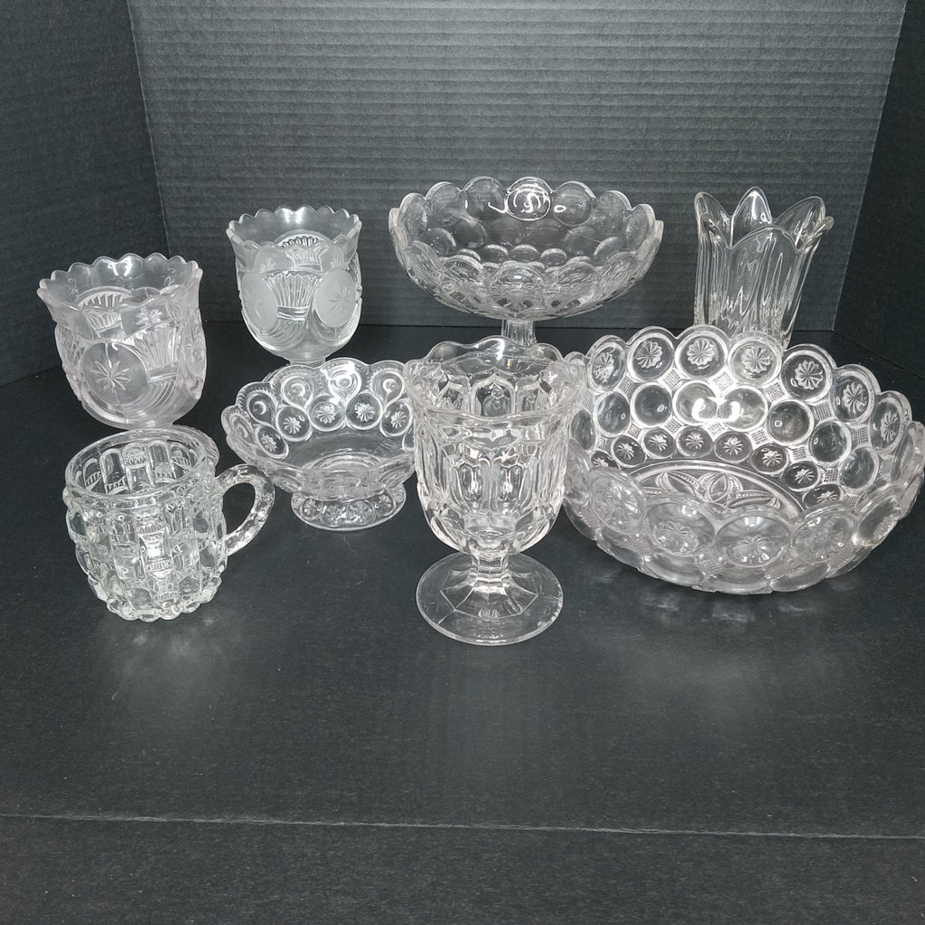 Antique EAPG: Spooners & Bowls - image 1 of 15