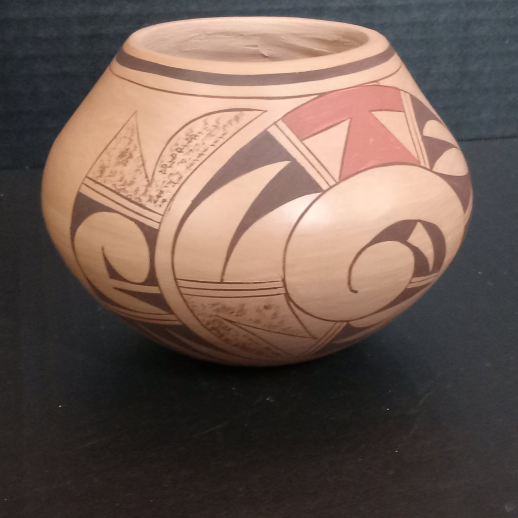 Hopi Pueblo Pot & Kachina Doll - image 3 of 11