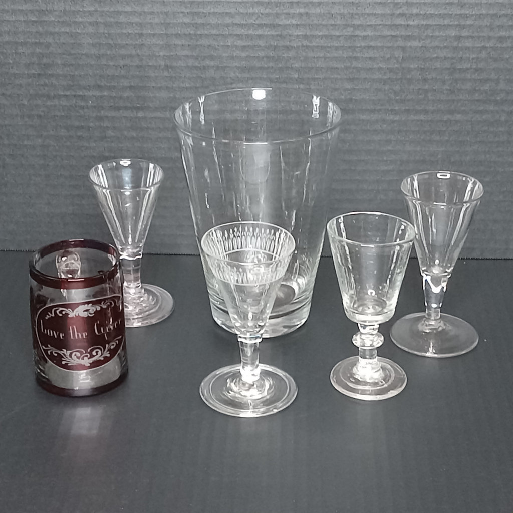 Antique Flip Cup & More Hand Blown Glass - image 1 of 11