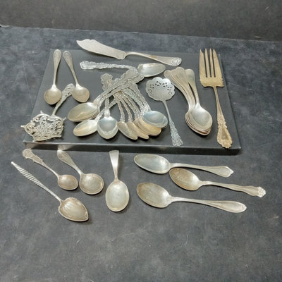 Sterling Flatware - 411.2dwt - Image 1 of 17