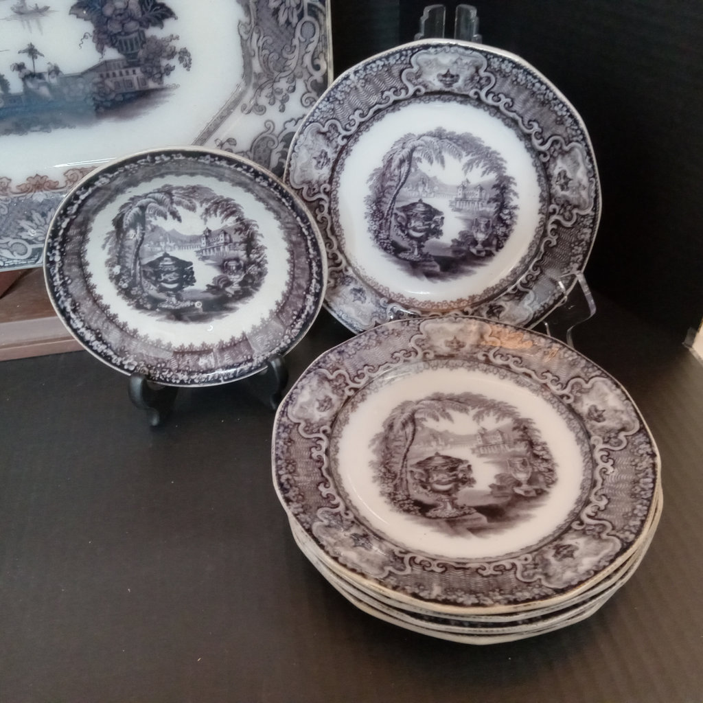 Antique Flow Black Pearl Stone Ware - image 11 of 25