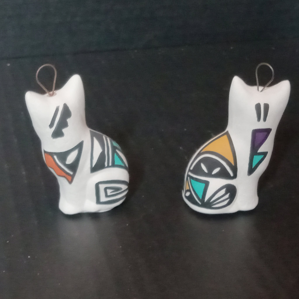 Acoma Pueblo Pottery / Sky City Cats - image 12 of 14