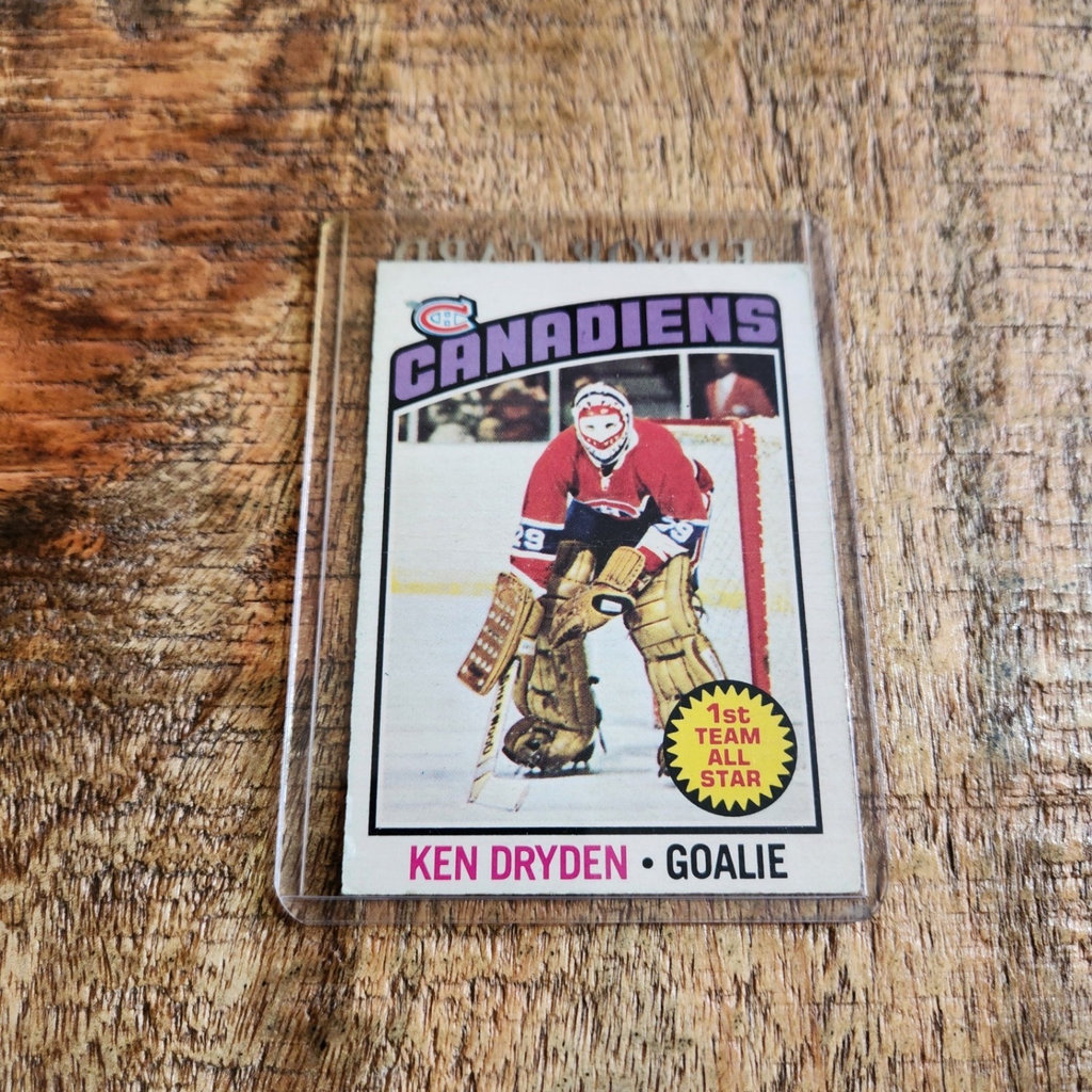 Ken Dryden Card - image 1 of 2