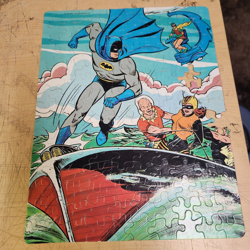 1966 Batman Jigsaw Puzzle - image 1 of 5
