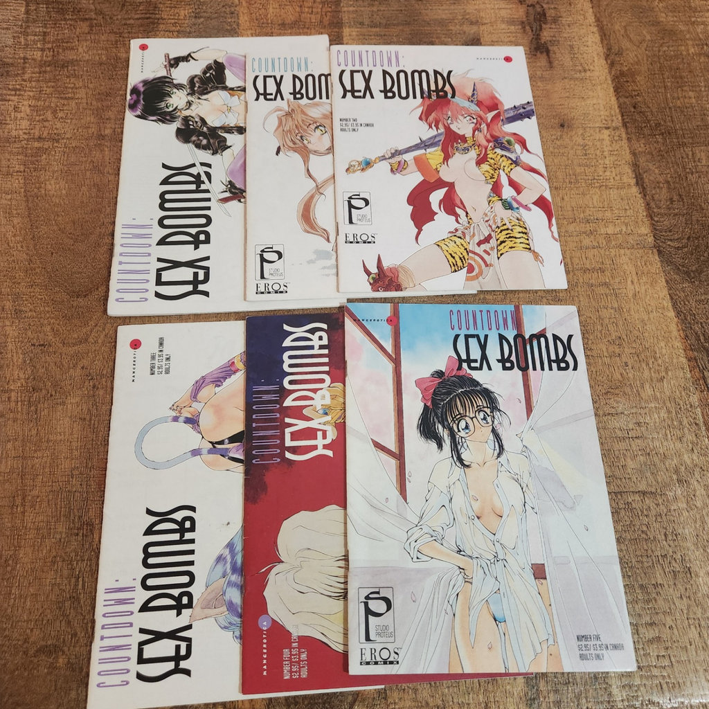 Countdown: Sex Bombs Adult Comics - image 1 of 3