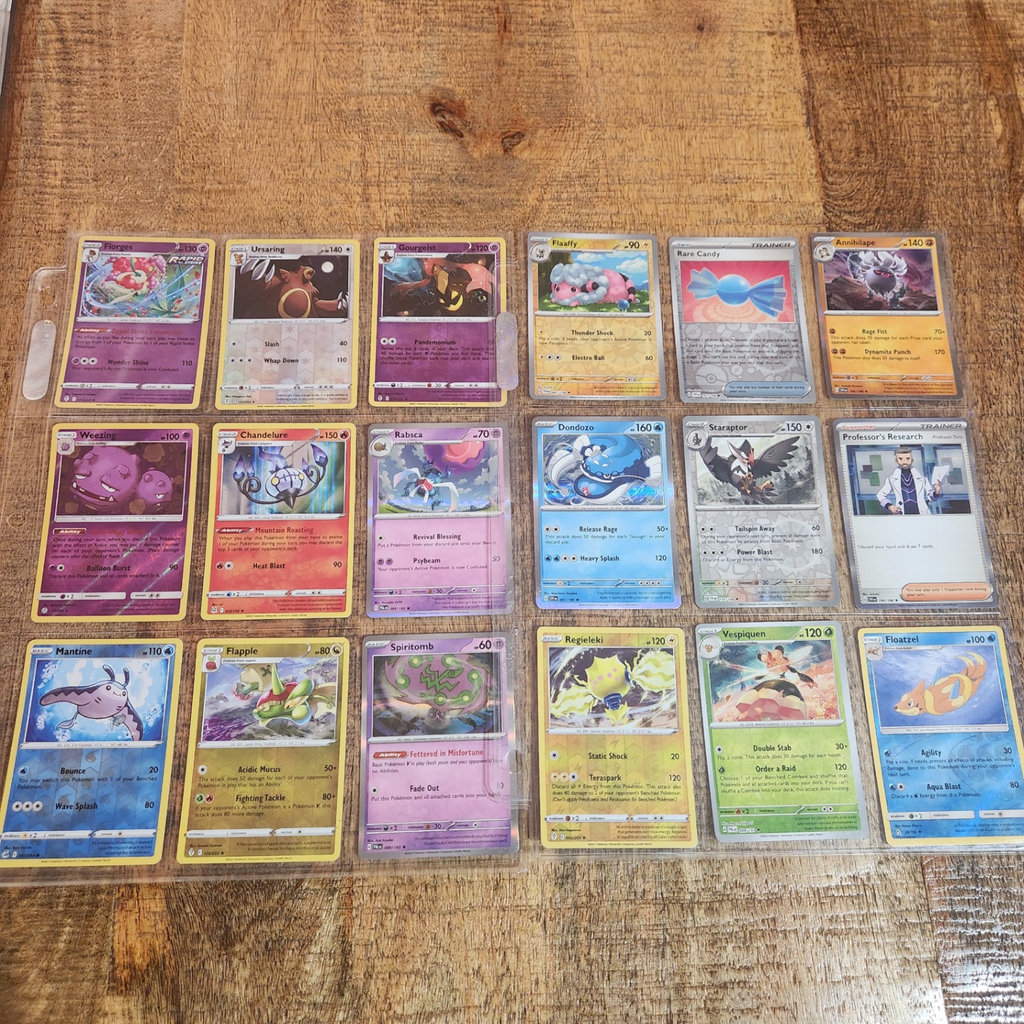18 Pokemon Foil Cards - image 1 of 2