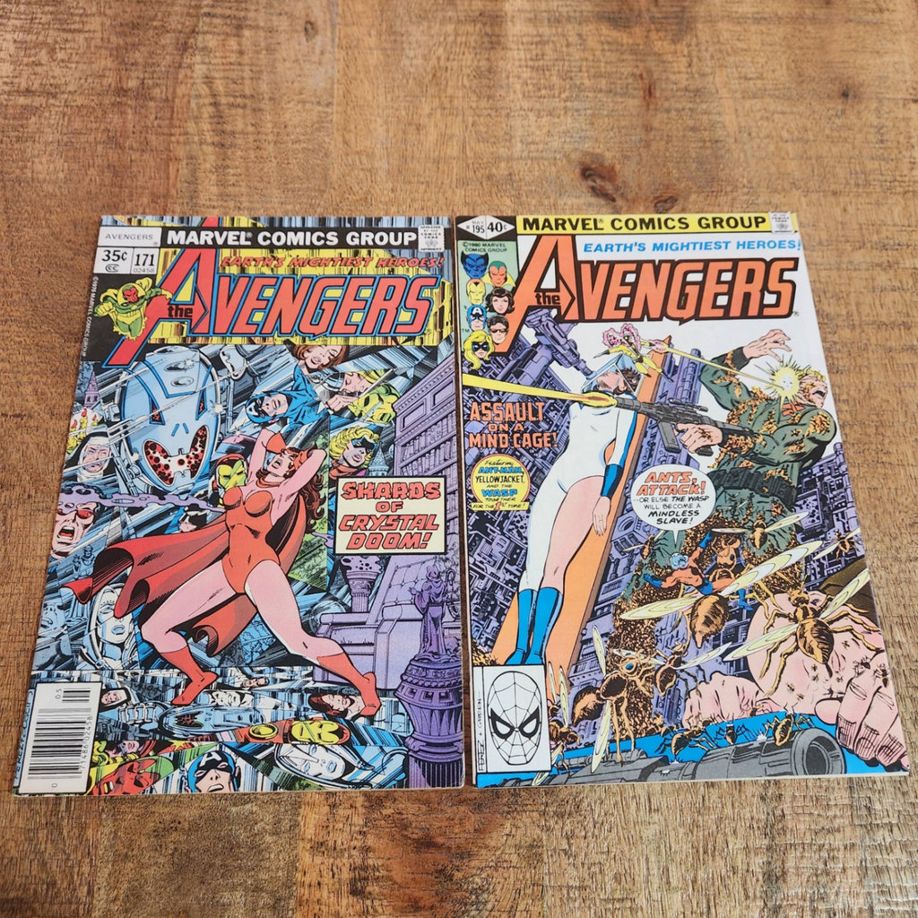 Avengers #171 and 195 - image 1 of 3