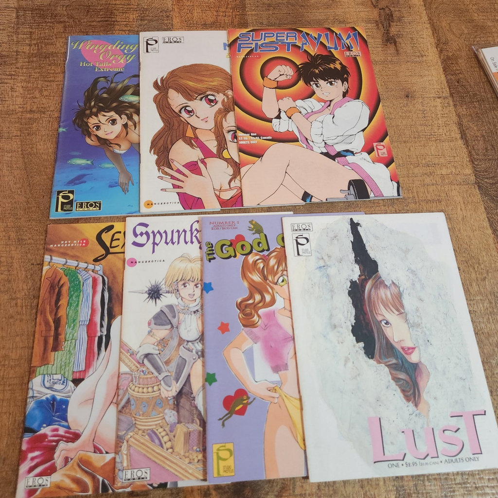 Mixed Lot Adult Anime Comics - image 1 of 3