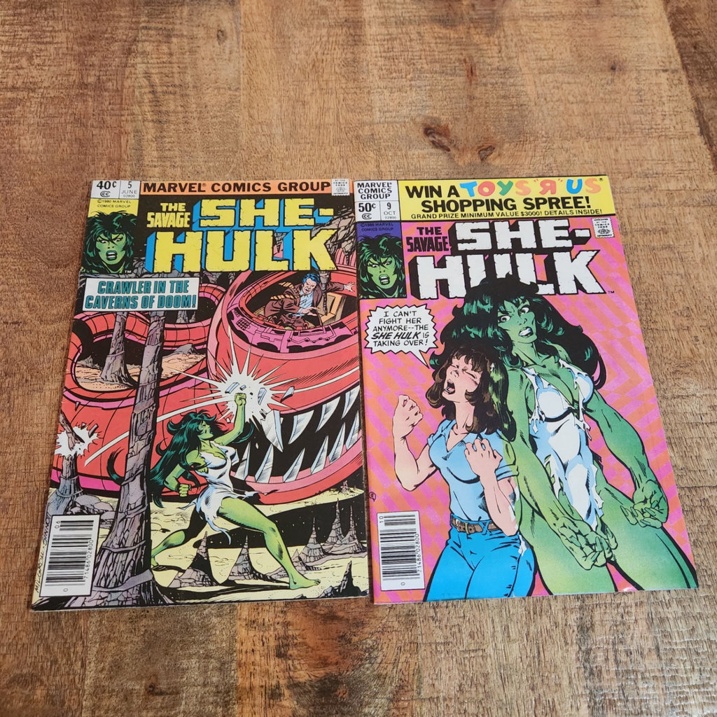 Savage She-Hulk #5 and 9 - image 1 of 4