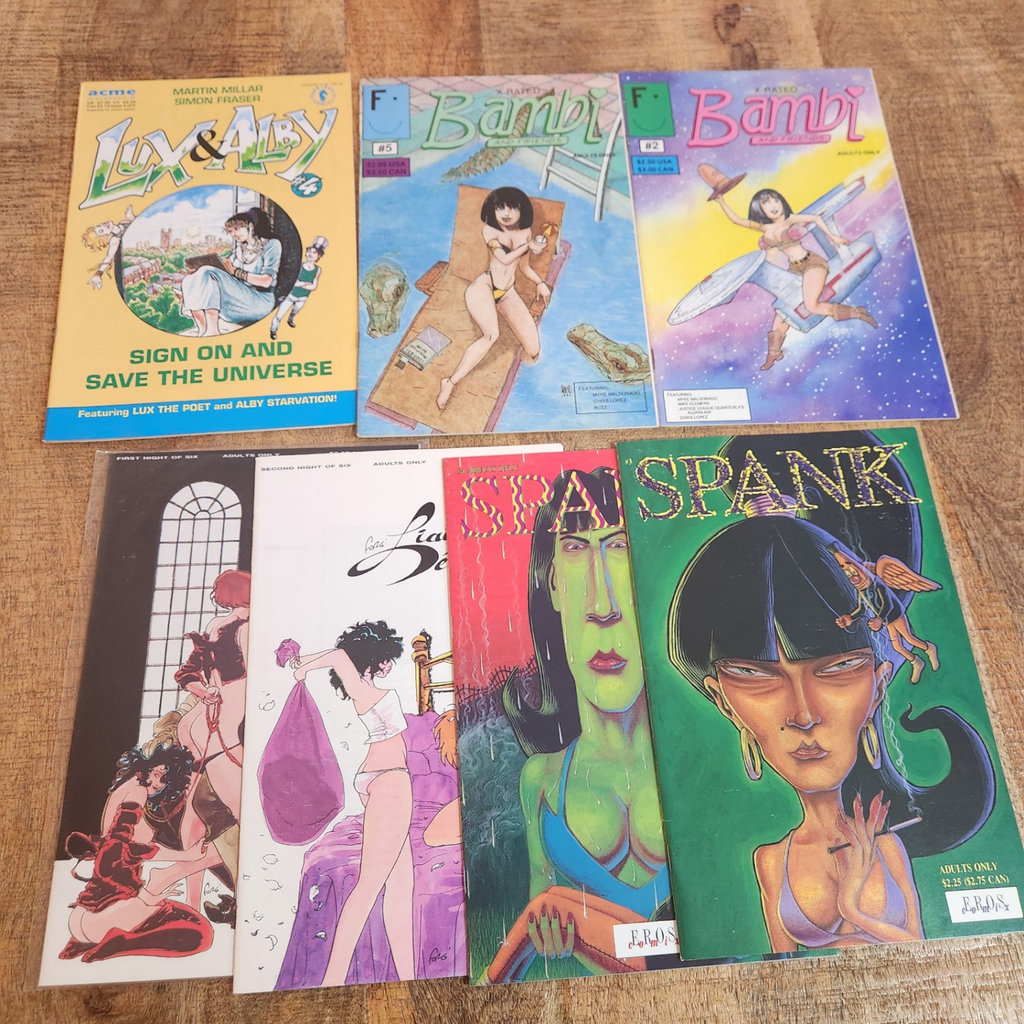 Mixed Lot Adult Comics - image 1 of 3