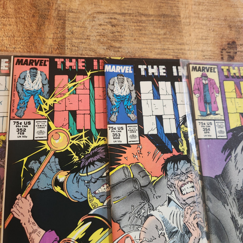 Incredible Hulk #347 349 351-358 - image 3 of 4