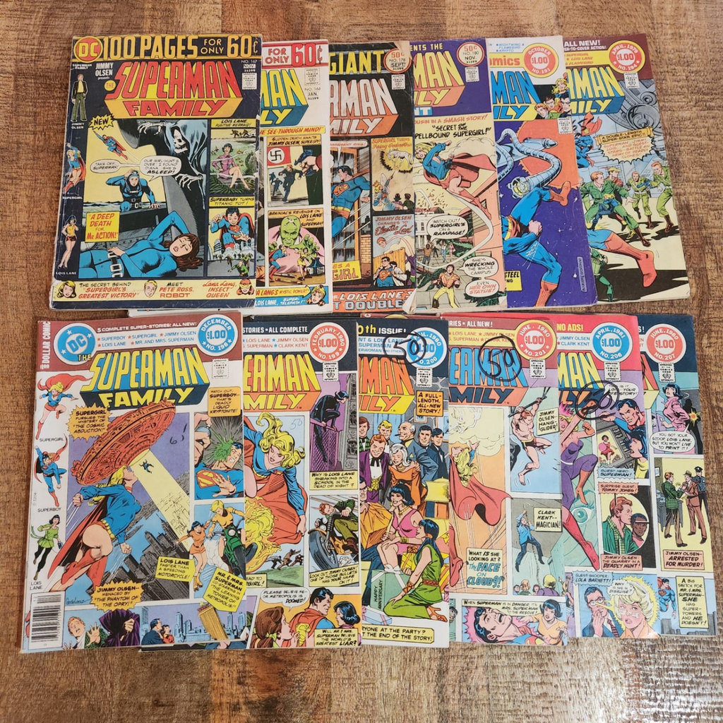 Superman Family Comic Lot - image 1 of 6