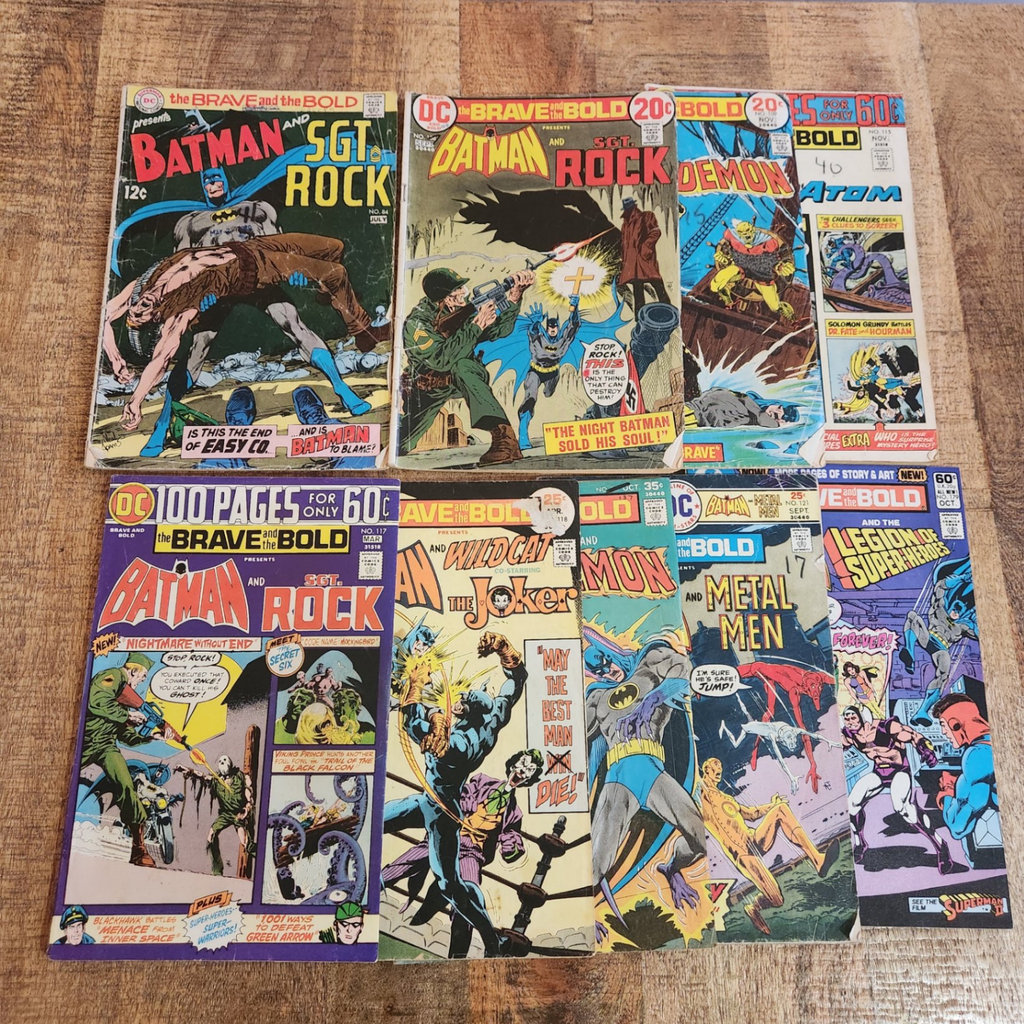 Brave and the Bold Comic Lot - image 1 of 6